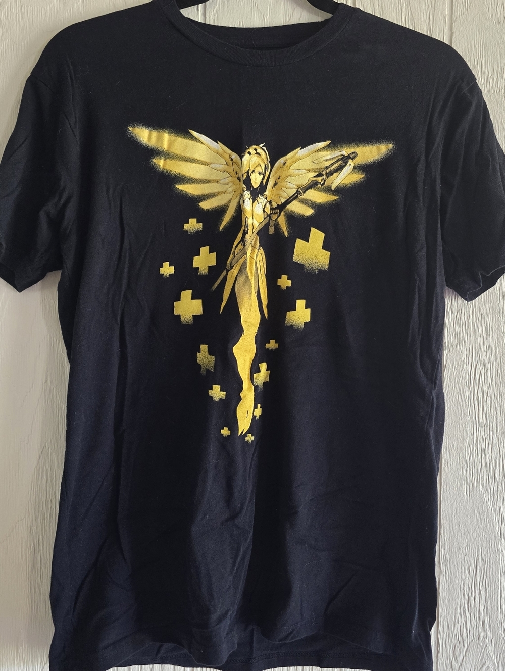 Overwatch Mercy Graphic Tee Sz M